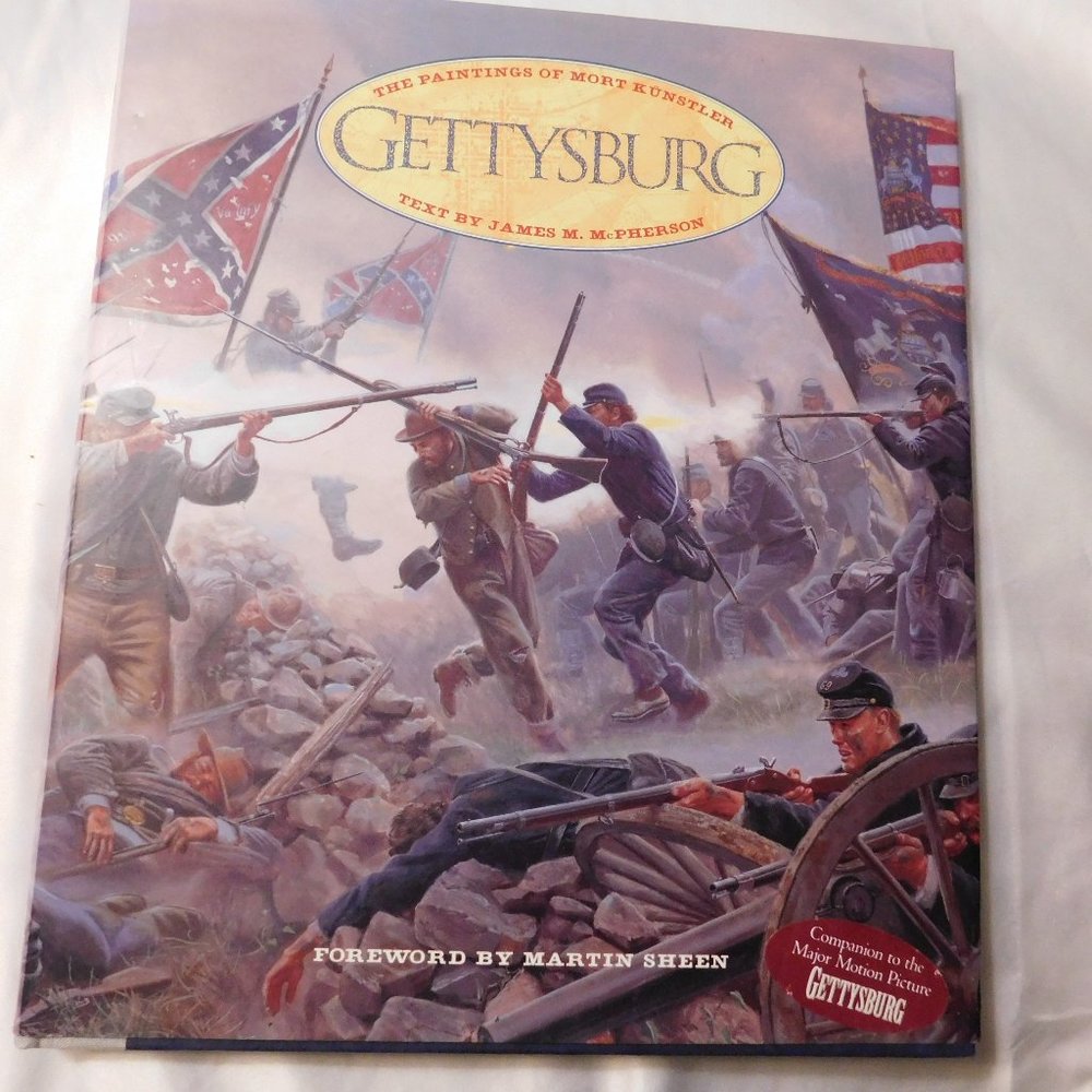 Gettysburg The Paintings of Mort Kunstler by James M. McPherson Book